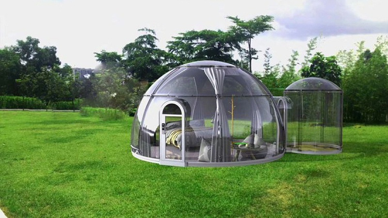 你知道嗎？火爆全網(wǎng)的星空房就是用改性PC塑料制作的