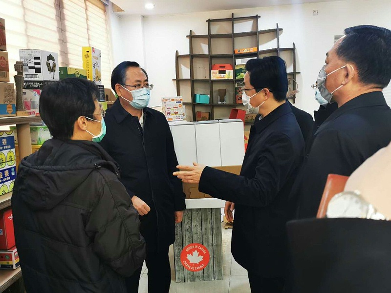 市委常委、統(tǒng)戰(zhàn)部部長王久軍到城陽區(qū)調(diào)研臺資企業(yè)復(fù)工復(fù)產(chǎn)情況