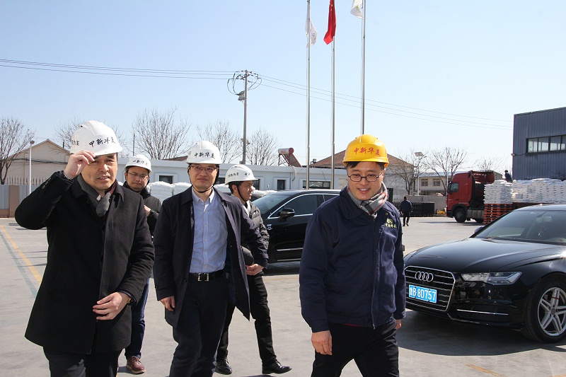 順威股份范總、謝總一行蒞臨青島中新華美交流洽談！