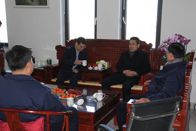 順威股份范總、謝總一行蒞臨青島中新華美交流洽談！