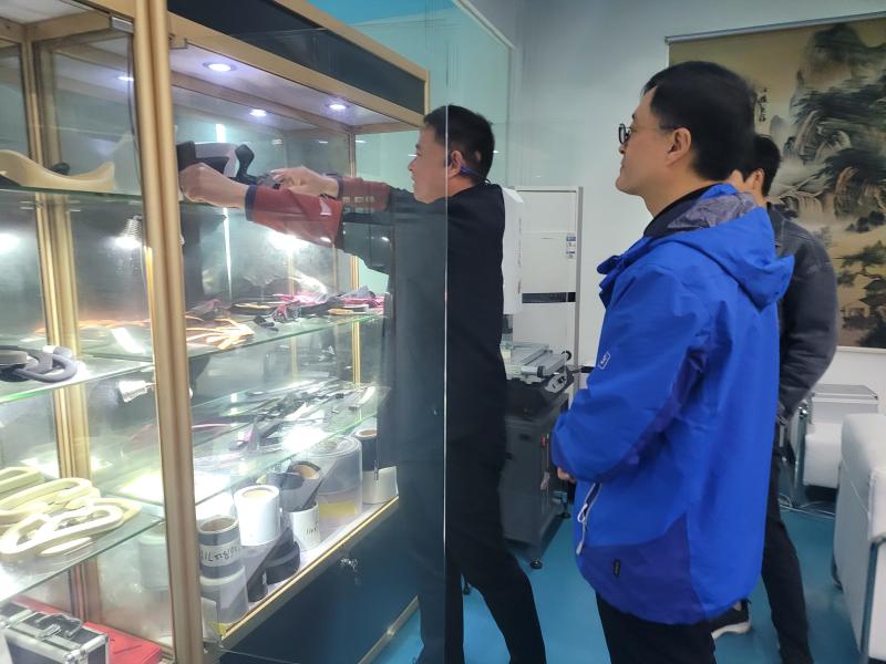 青島中新華美總經(jīng)理王東拜訪優(yōu)秀企業(yè)，見賢思齊！