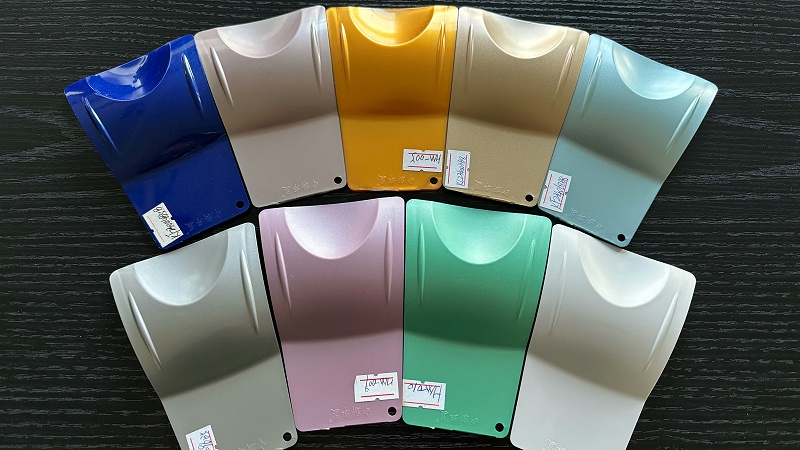 中新華美免噴涂ABS材料解析：適用于飲水機(jī)外殼的毛絨仿石紋解決方案