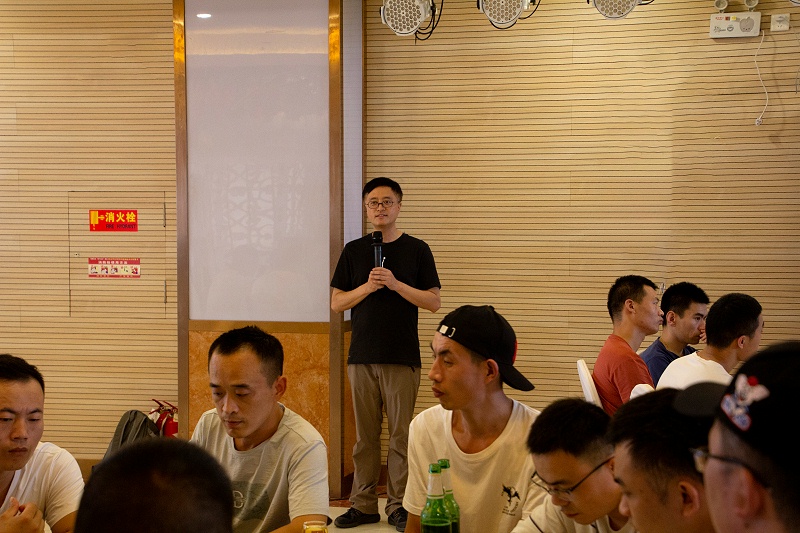 王總向大家分享膠東抗日戰(zhàn)場將領(lǐng)理琪、張玉華的紅色故事