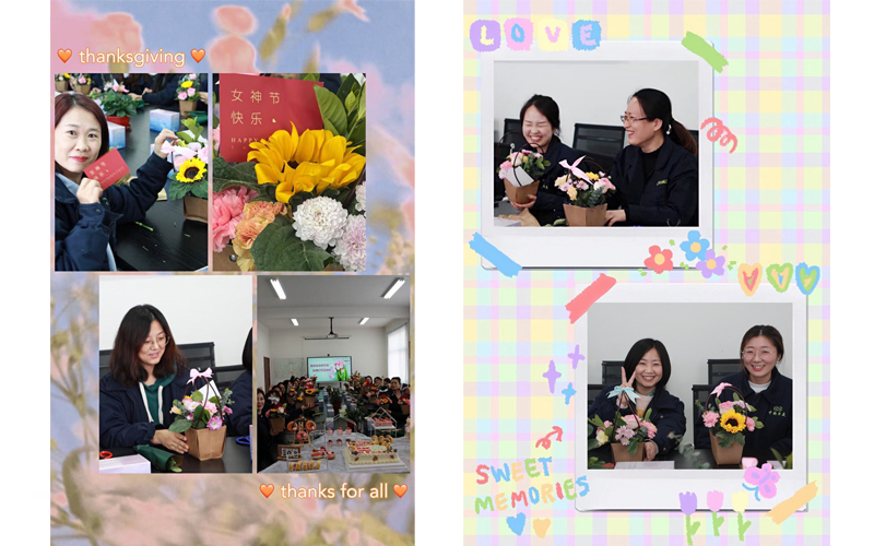 青島中新華美舉辦“3.8女神節(jié)”DIY插花活動(dòng)！