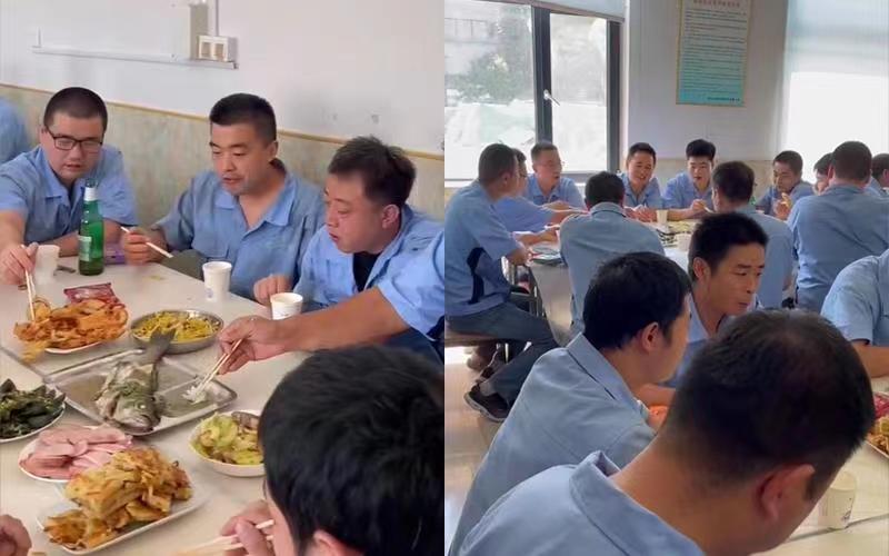 封閉生產(chǎn)，大家在公司度過(guò)難忘的中秋